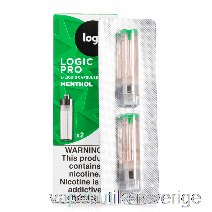Vape Sverige Logic Pro Refill Kapslar Mentol
